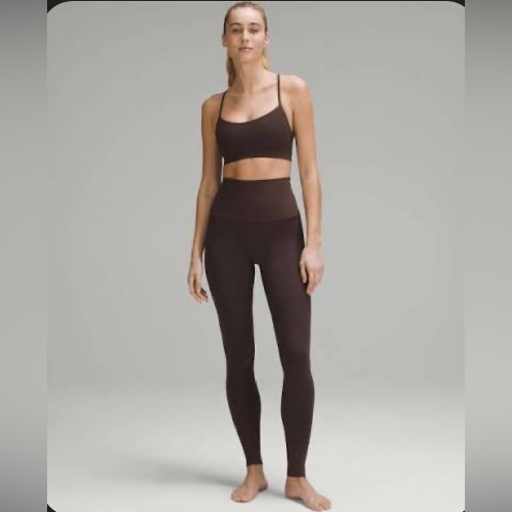 Lululemon lululemon Align Super-High-Rise Ribbed-Trim Tight 28"